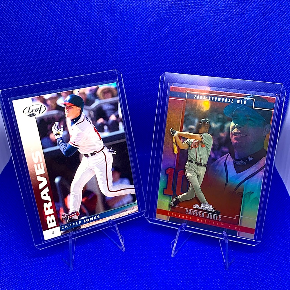 Chipper Jones Atlanta Braves MLB Baseball HOF All-Star Cards Mint in Cases!!